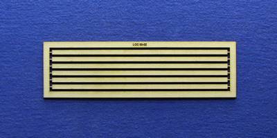 LCC 00-02 OO gauge kit of 6 roof support strips